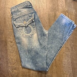 Big Star Faded Blue Skinny Jeans